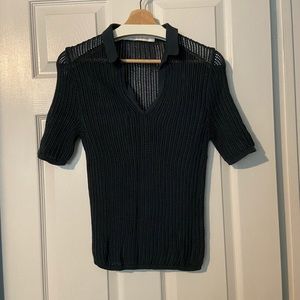 Uniqlo and lemaire knit polo shirt
